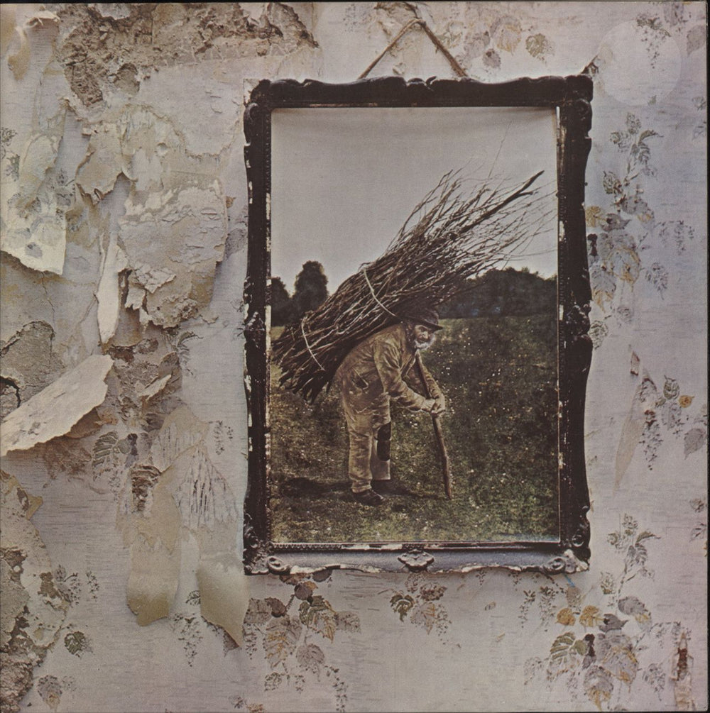 Led Zeppelin Led Zeppelin IV - Lilac Vinyl - EX UK vinyl LP album (LP record) K50008