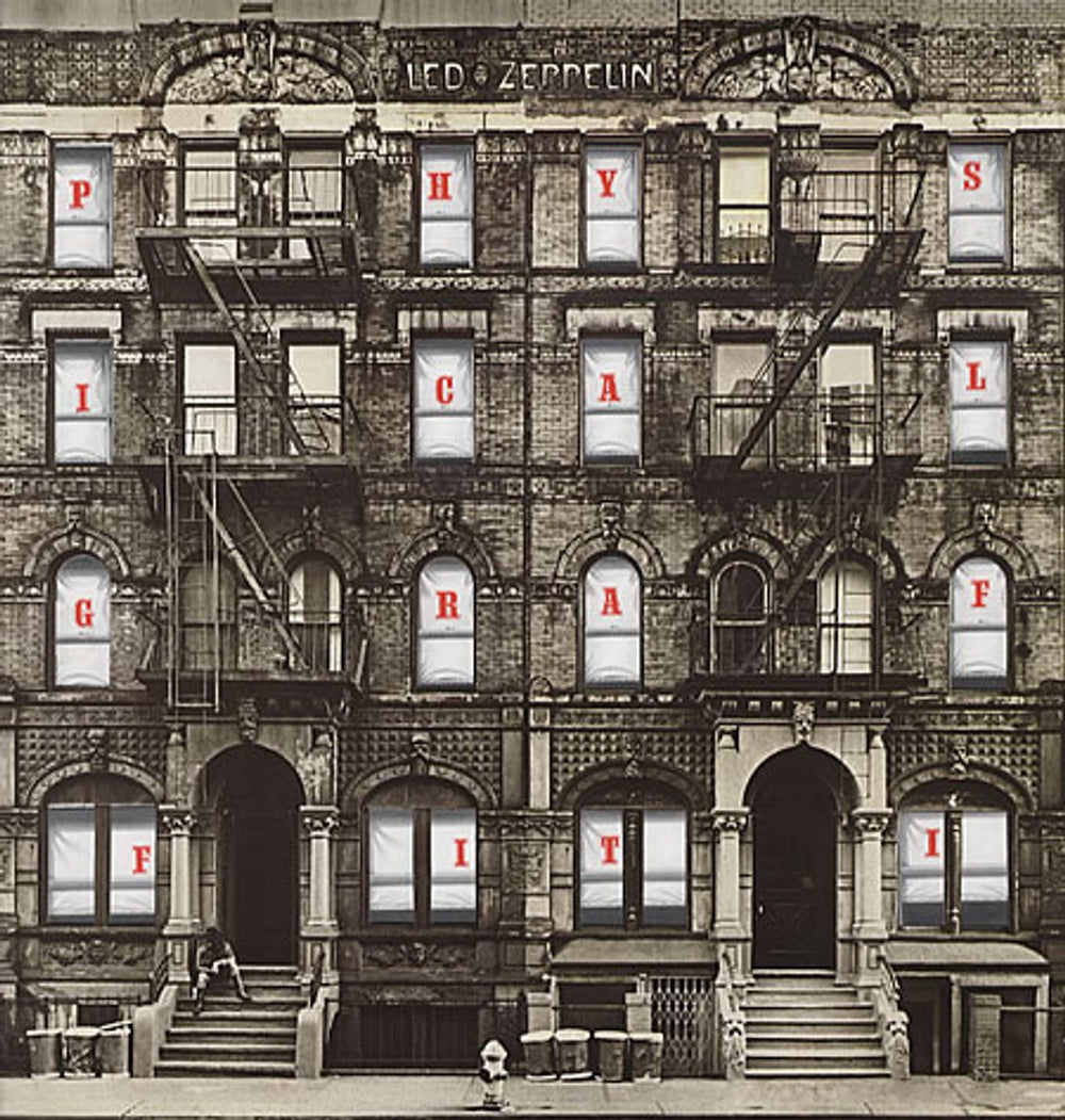 Led Zeppelin Physical Graffiti German 2-LP vinyl record set (Double LP Album) SSK89400