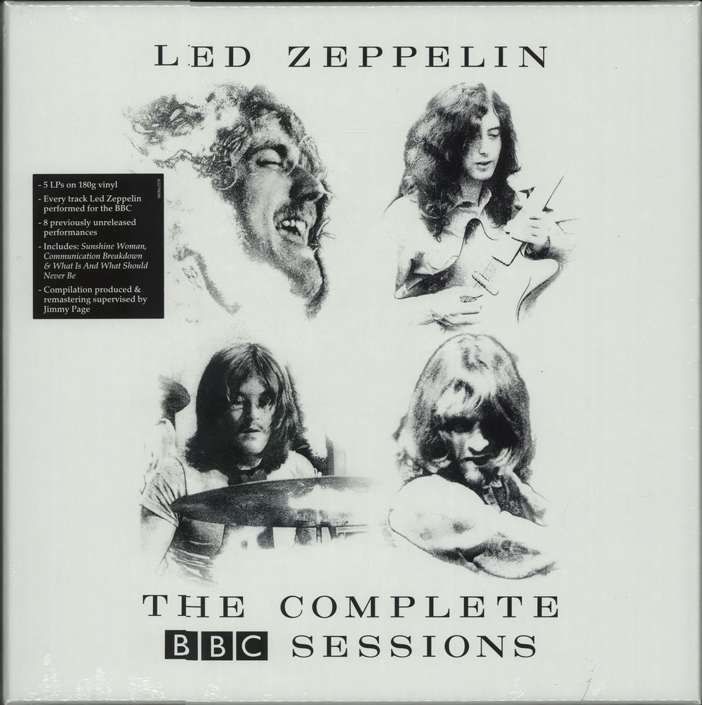 Led Zeppelin The Complete BBC Sessions - 180gm - Sealed UK Vinyl Box Set 8122794390