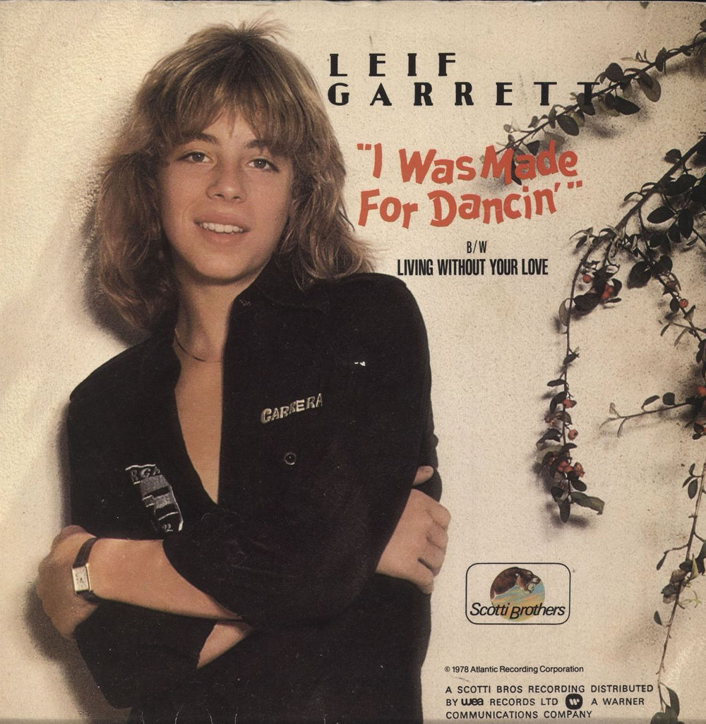 Leif Garrett I Was Made For Dancin' UK 7" vinyl single (7 inch record / 45) K11202