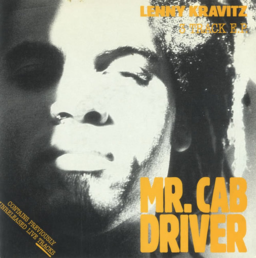 Lenny Kravitz Mr Cab Driver UK 7" vinyl single (7 inch record / 45) VUS20