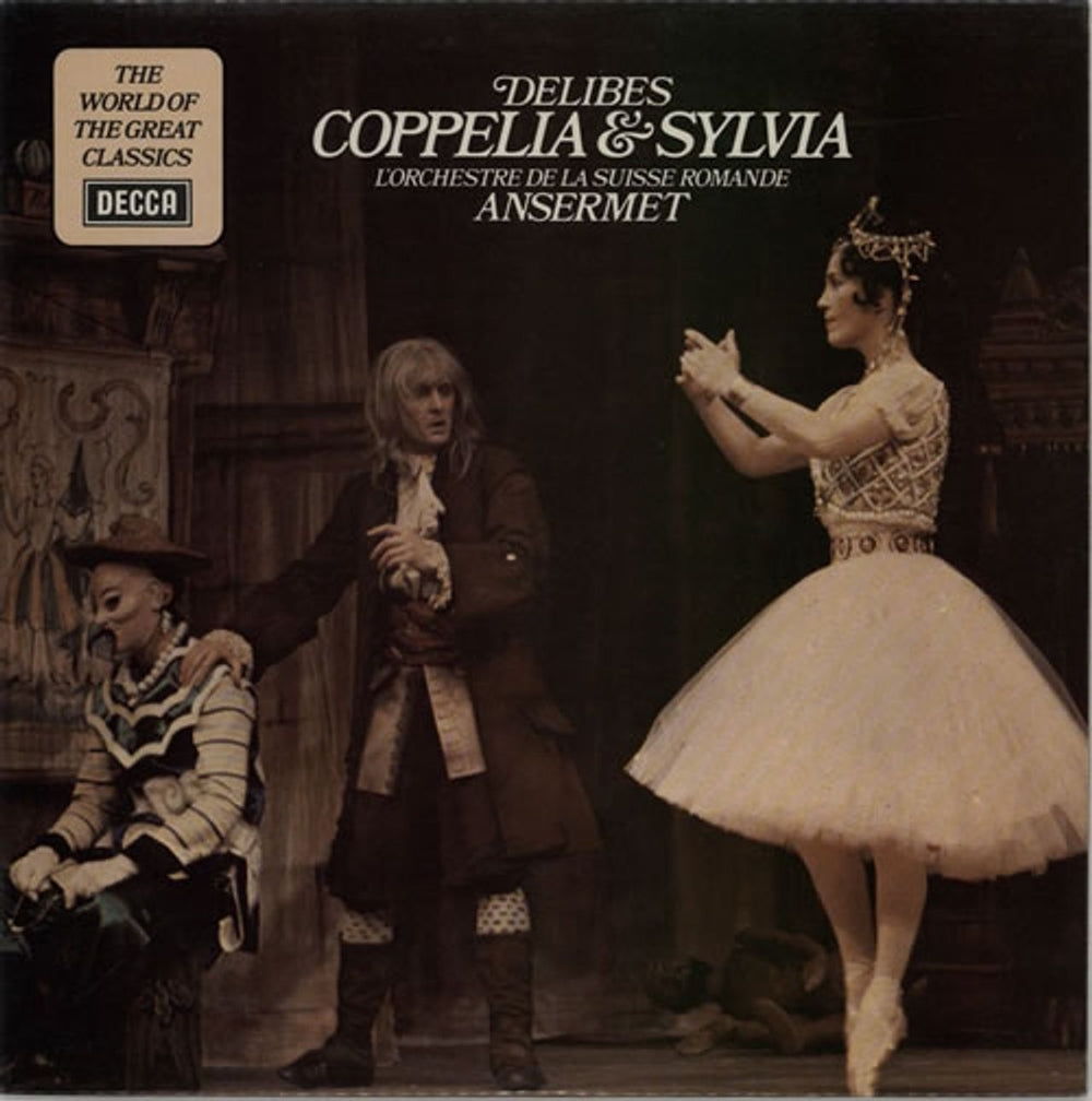 Léo Delibes Coppelia & Sylvia UK vinyl LP album (LP record) SPA314