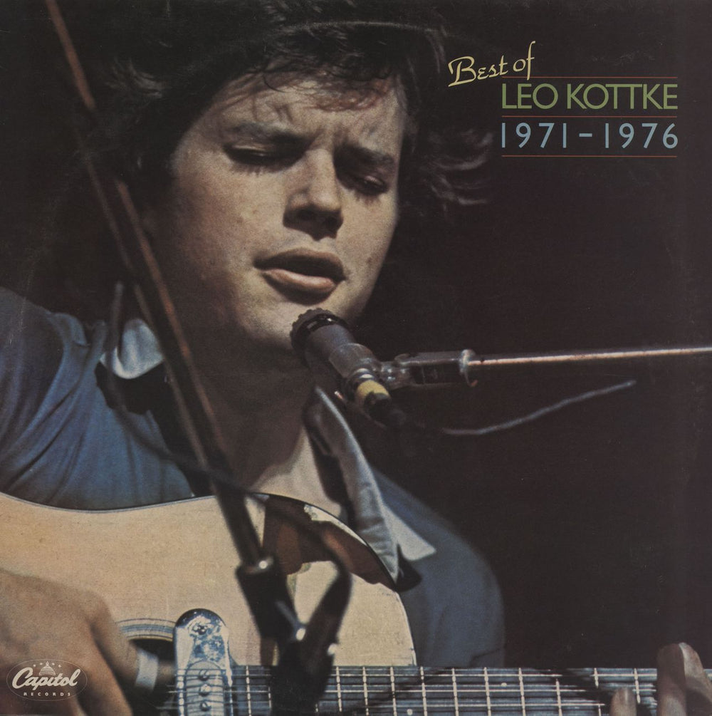 Leo Kottke Best Of Leo Kottke 1971-1976 UK vinyl LP album (LP record) CAPS1003