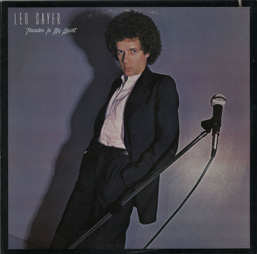 Leo Sayer Thunder In My Heart US vinyl LP album (LP record) BSK3089