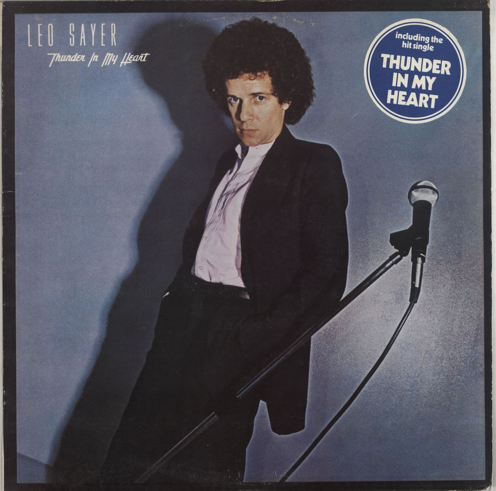 Leo Sayer Thunder In My Heart Yugoslavian vinyl LP album (LP record) LL0442