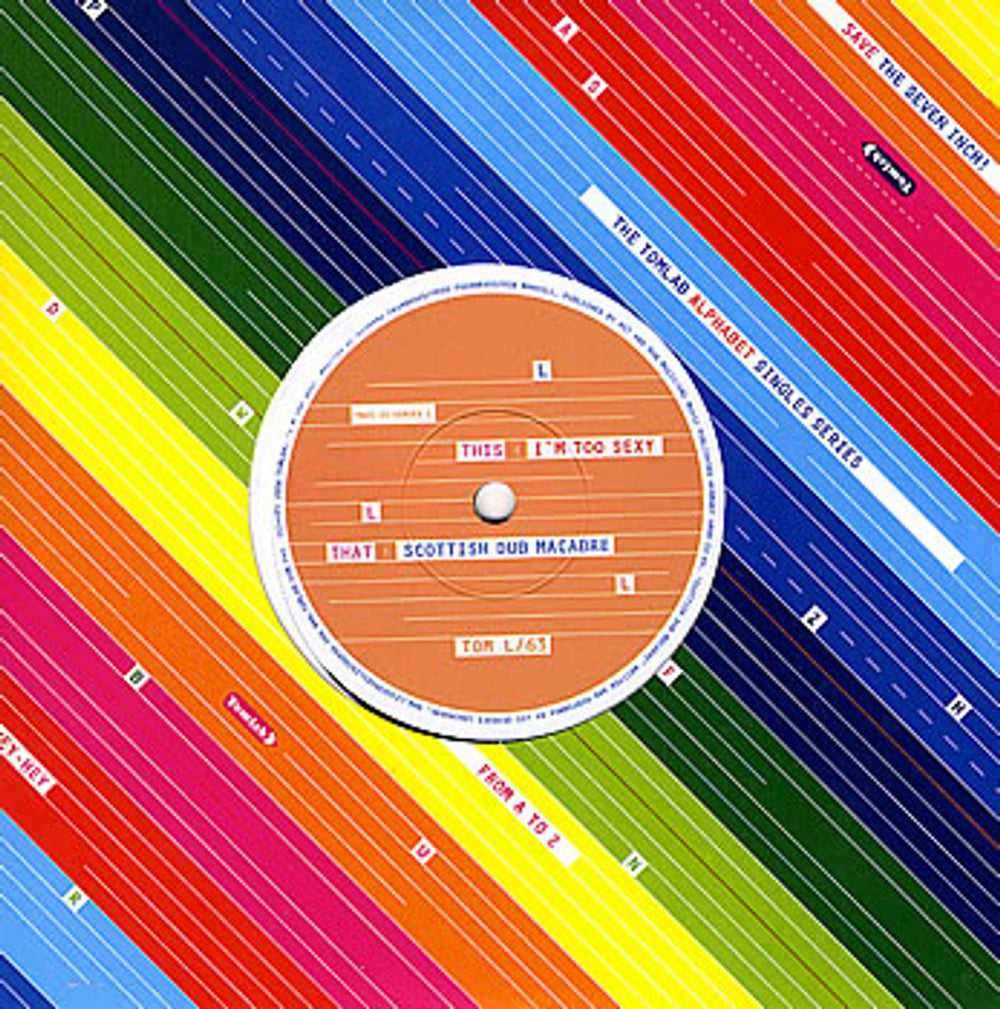 Les Georges Leningrad I'm Too Sexy German 7" vinyl single (7 inch record / 45) TOML/63