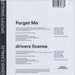 Lewis Capaldi Forget Me: Spotify Singles - Sealed UK 7" vinyl single (7 inch record / 45) 602448656681