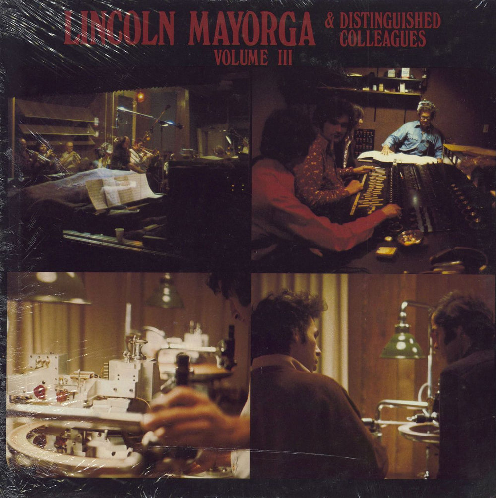 Lincoln Mayorga Volume III - Sealed US vinyl LP album (LP record) LAB-1