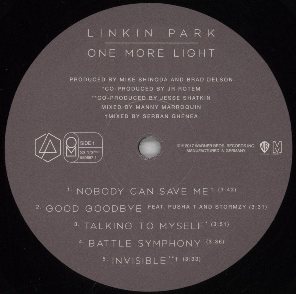 Linkin Park One More Light UK Vinyl LP — RareVinyl.com