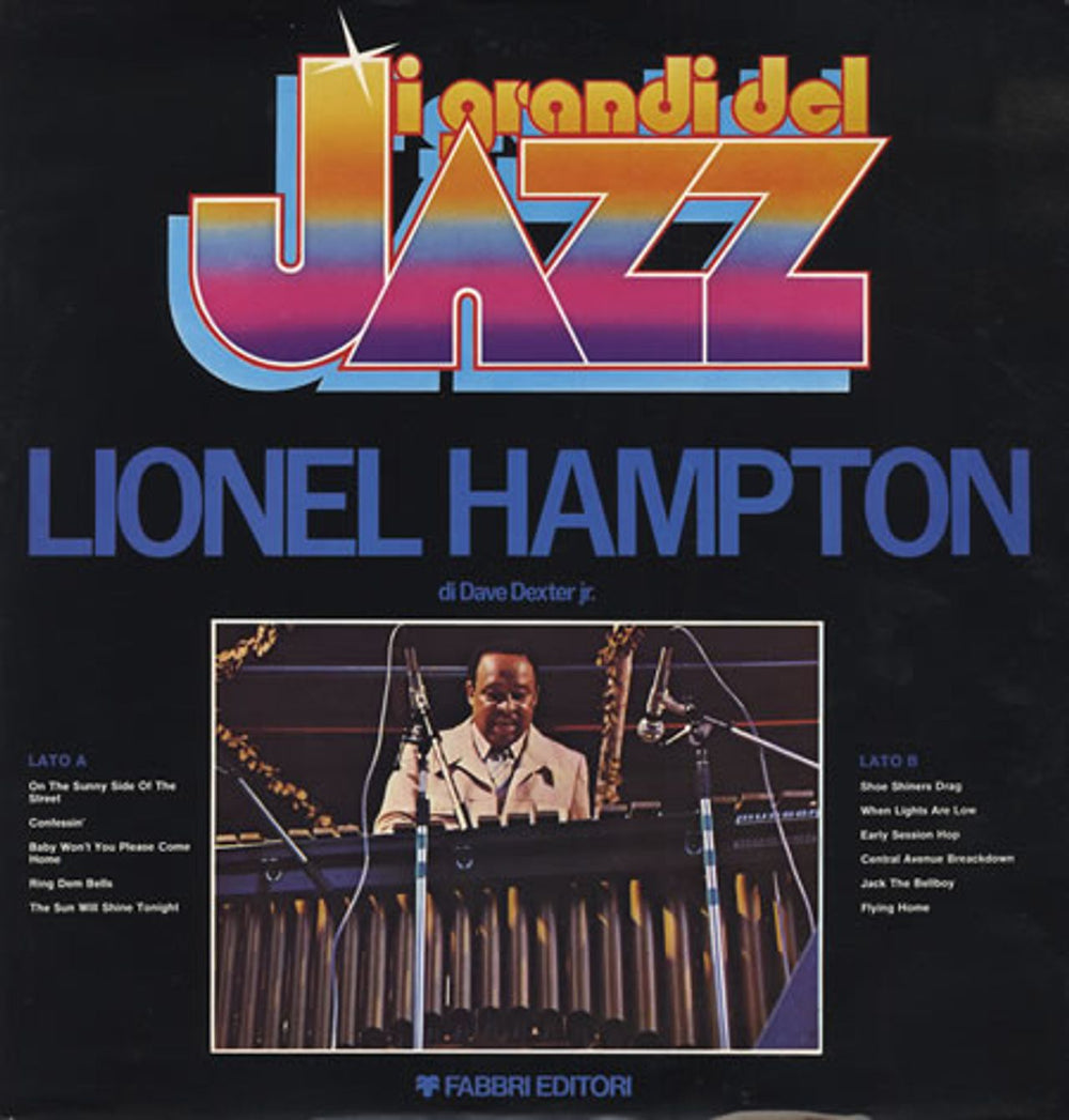 Lionel Hampton I Grandi Del Jazz #42 Italian vinyl LP album (LP record) GDJ42