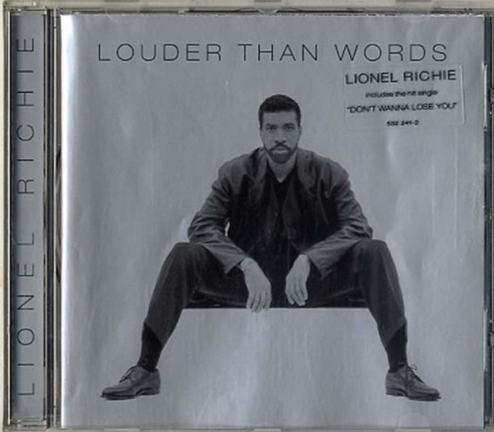 Lionel Richie Louder Than Words UK CD album (CDLP) 532241-2