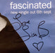 Lisa B Fascinated - autographed UK Promo poster LSBPOFA622126