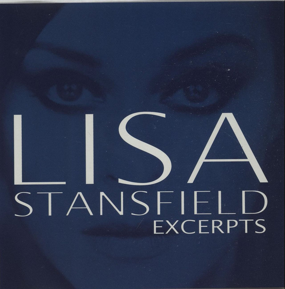 Lisa Stansfield Excerpts US Promo CD single (CD5 / 5") ASCD-3357
