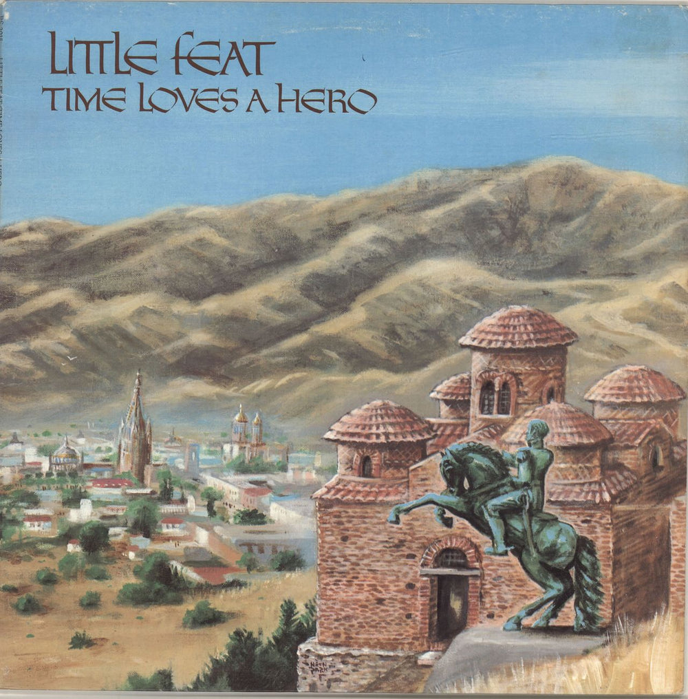 Little Feat Time Loves A Hero - EX US vinyl LP album (LP record) BS3015