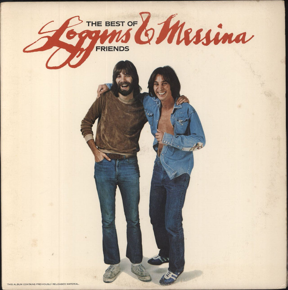 Loggins & Messina The Best Of Friends US vinyl LP album (LP record) PC34388