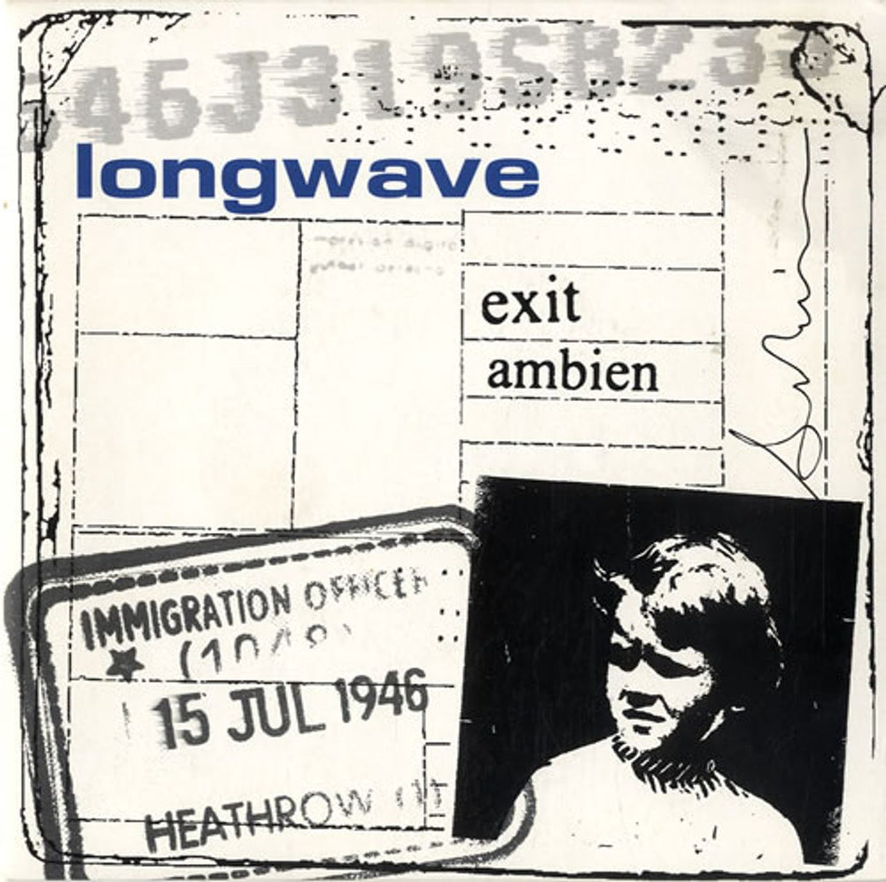 Longwave Exit - White Vinyl UK 7" vinyl single (7 inch record / 45) LWAVE01