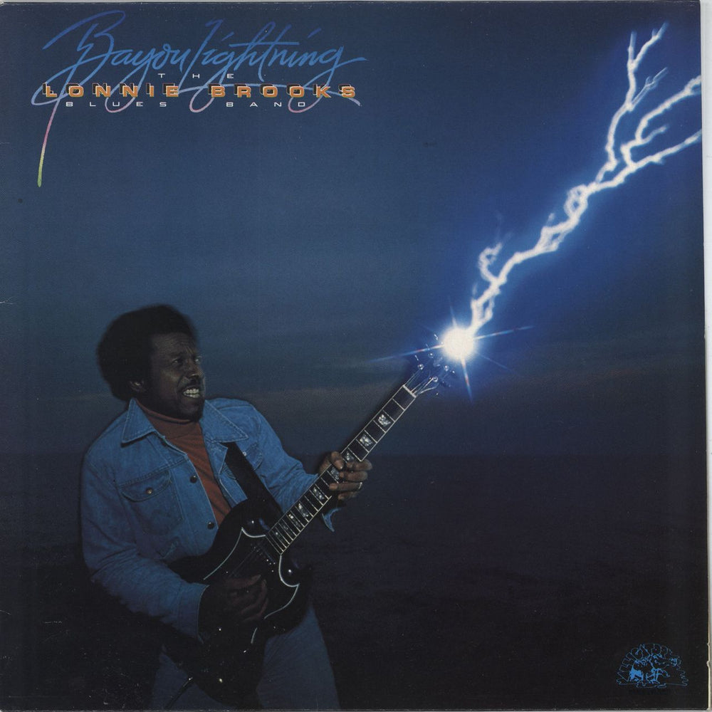 Lonnie Brooks Bayou Lightning UK vinyl LP album (LP record) SNTF798