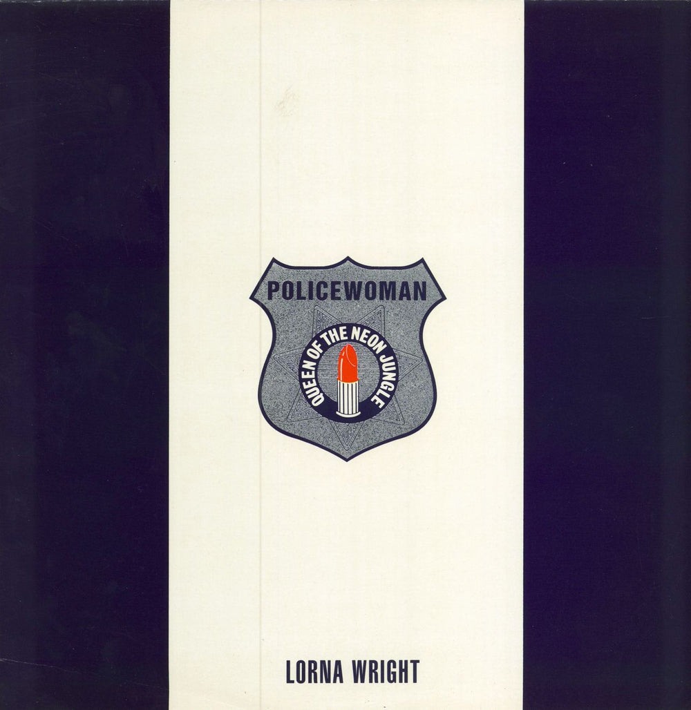 Lorna Wright Policewoman (Queen Of The Neon Jungle) UK 12" vinyl single (12 inch record / Maxi-single) MDM1-12