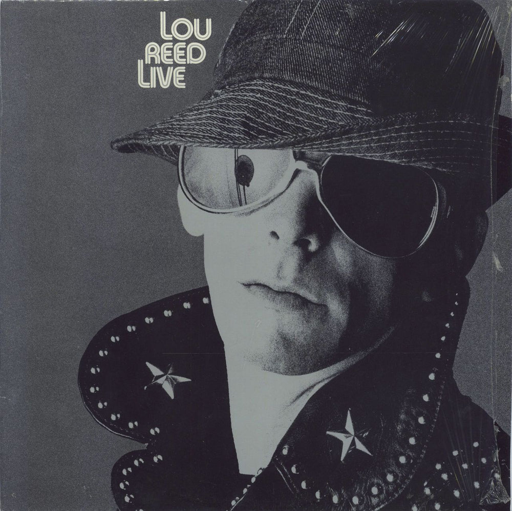 Lou Reed Lou Reed Live - shrink UK vinyl LP album (LP record) INTS5071