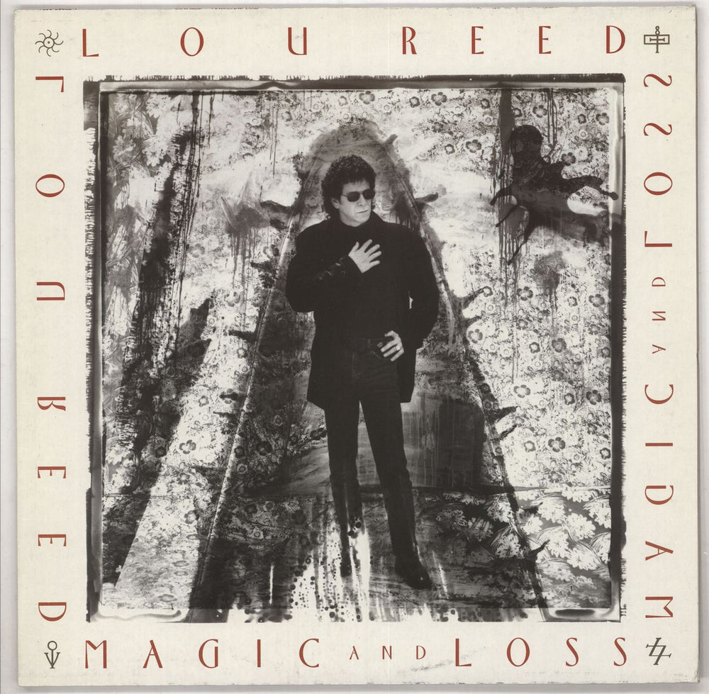 Lou Reed Magic And Loss - EX UK vinyl LP album (LP record) WX435