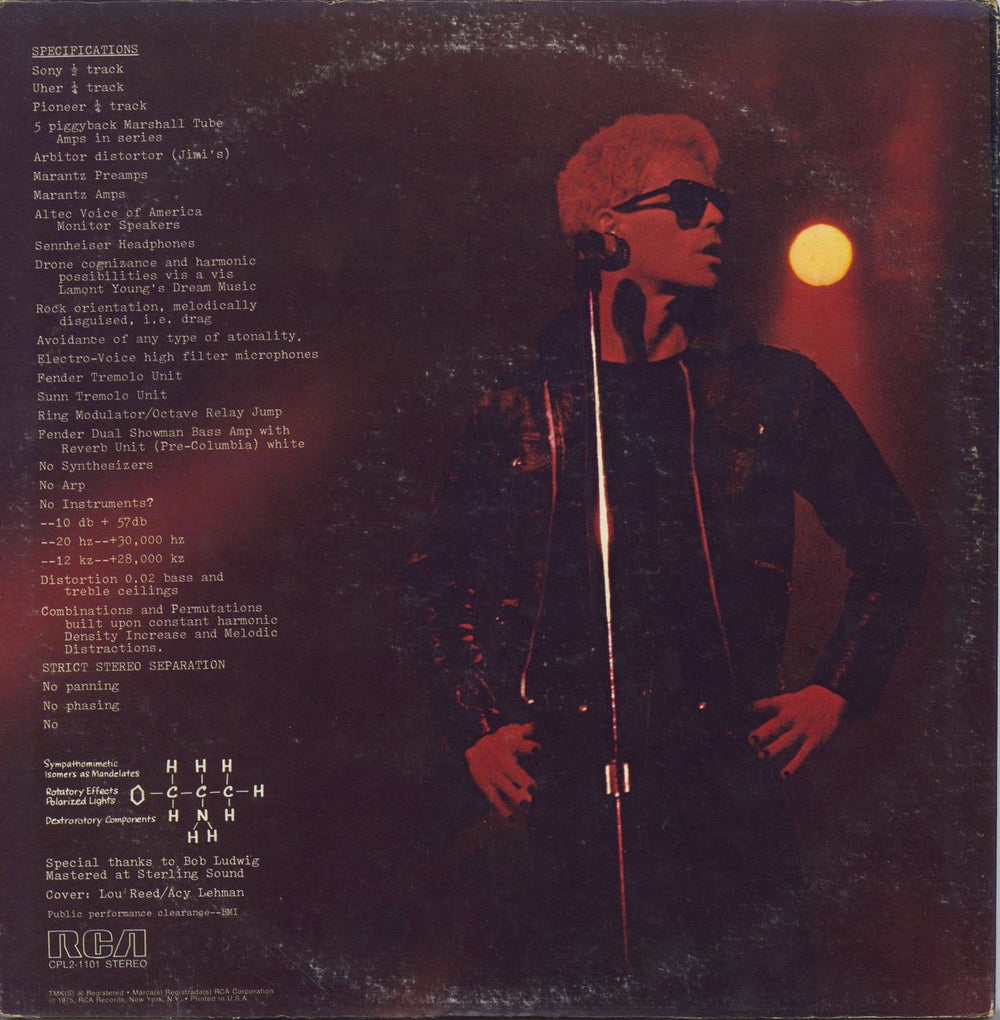 Lou Reed Metal Machine Music US 2-LP vinyl set — RareVinyl.com