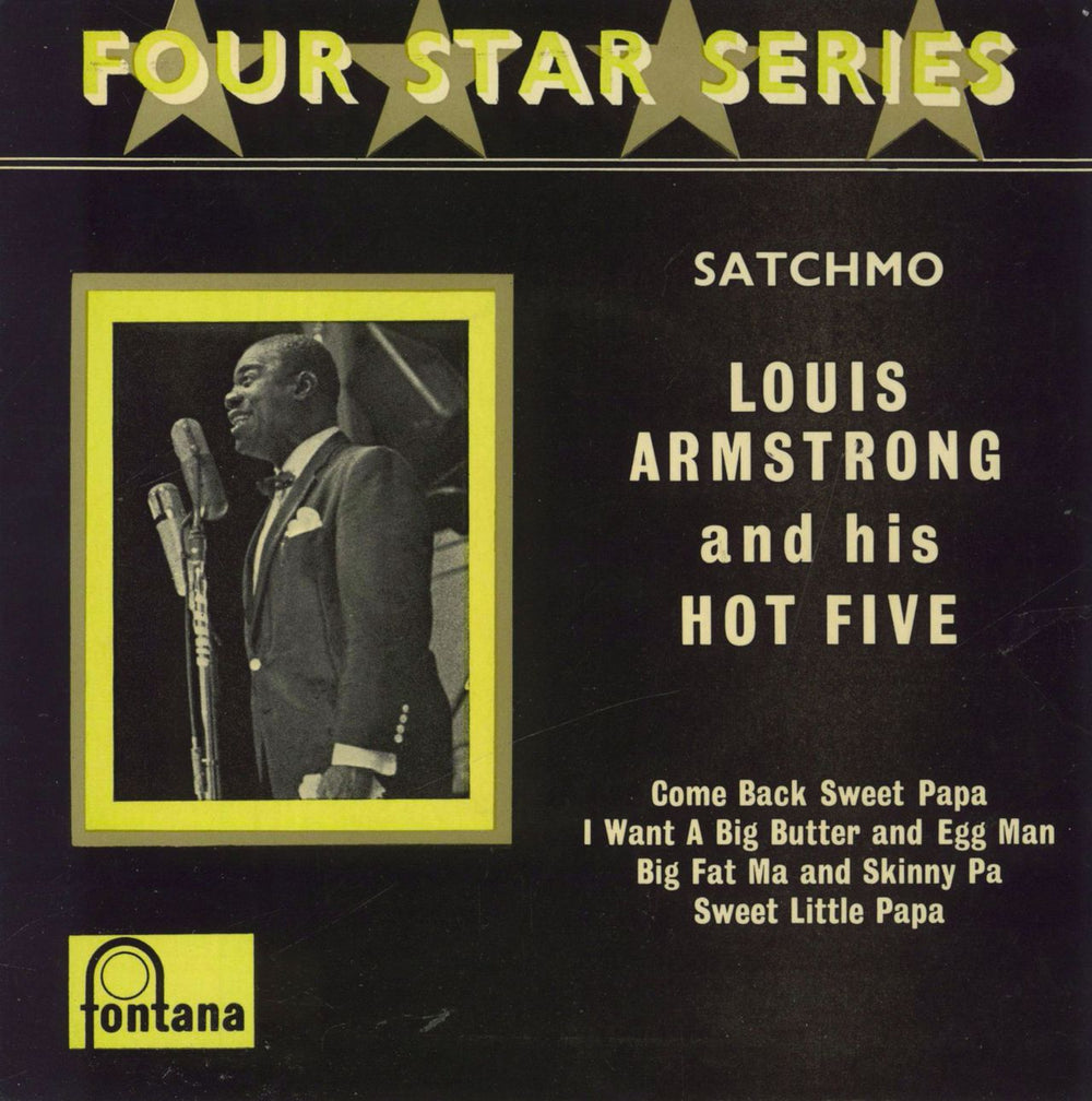 Louis Armstrong Satchmo UK 7" vinyl single (7 inch record / 45) TFE.17183