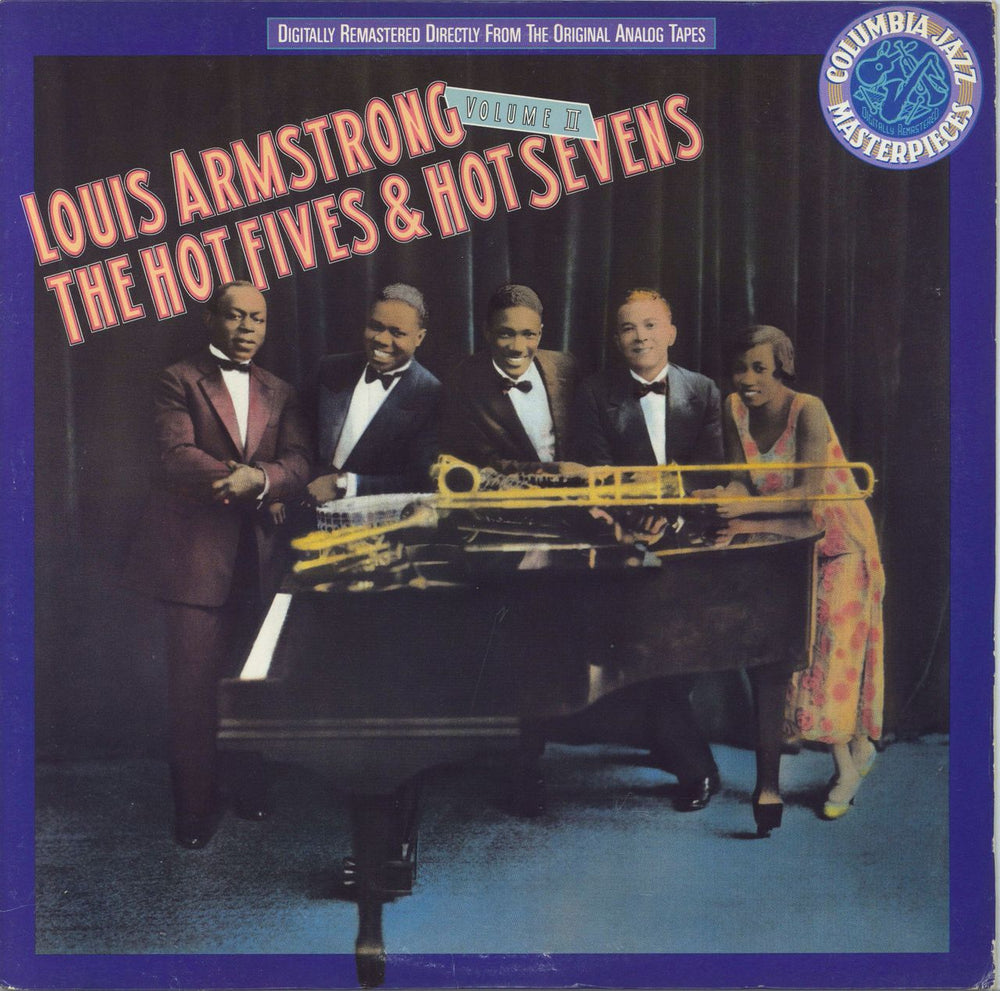 Louis Armstrong The Hot Fives, Volume 2 US vinyl LP album (LP record) CJ44049