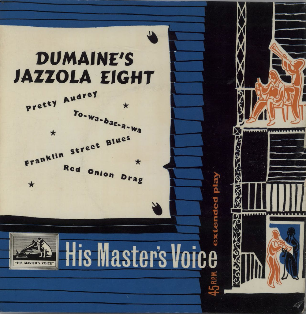 Louis Dumaine's Jazzola Eight Dumaine's Jazzola Eight UK 7" vinyl single (7 inch record / 45) 7EG8119