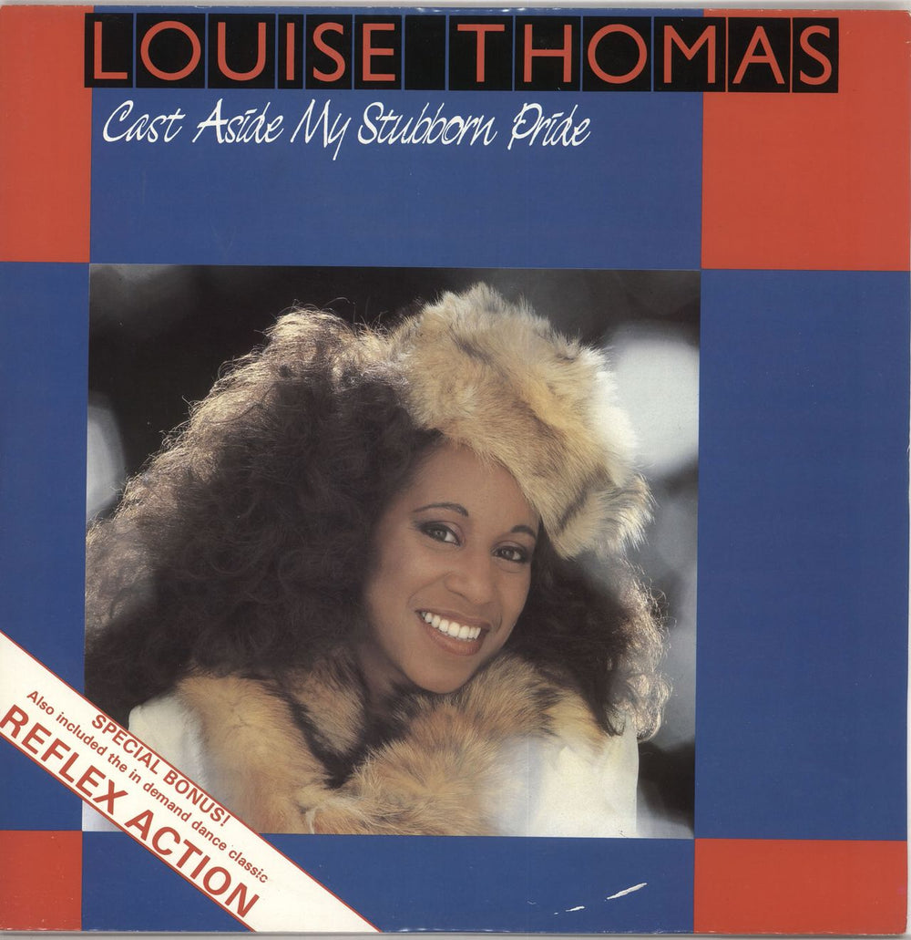 Louise Thomas Cast Aside My Stubborn Pride UK 12" vinyl single (12 inch record / Maxi-single) RBSL1806