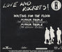 Love & Rockets Waiting For The Flood US Promo CD single (CD5 / 5") 6072-2-BDJ