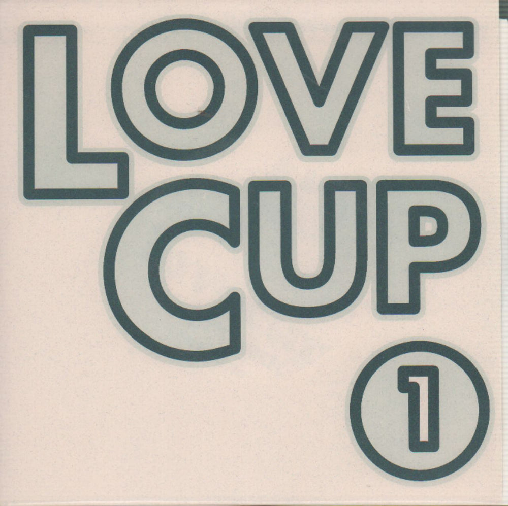 Love Cup Tearing Water US 7" vinyl single (7 inch record / 45) TIN002