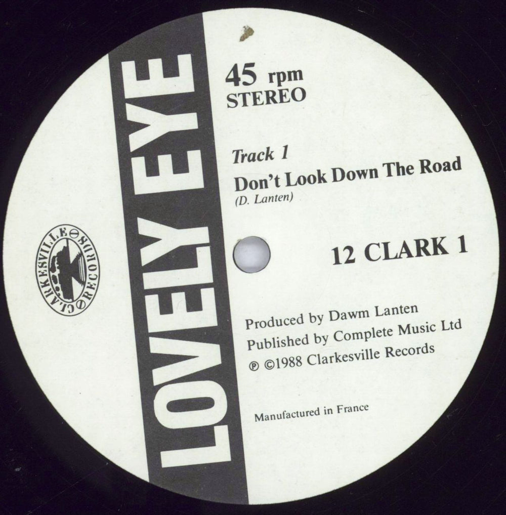 Lovely Eye Don't Look Down The Road UK 12" vinyl single (12 inch record / Maxi-single) 69212DO831545