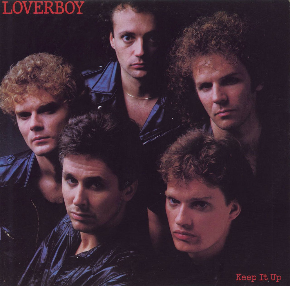 Loverboy Keep It Up Canadian vinyl LP album (LP record) QC38703