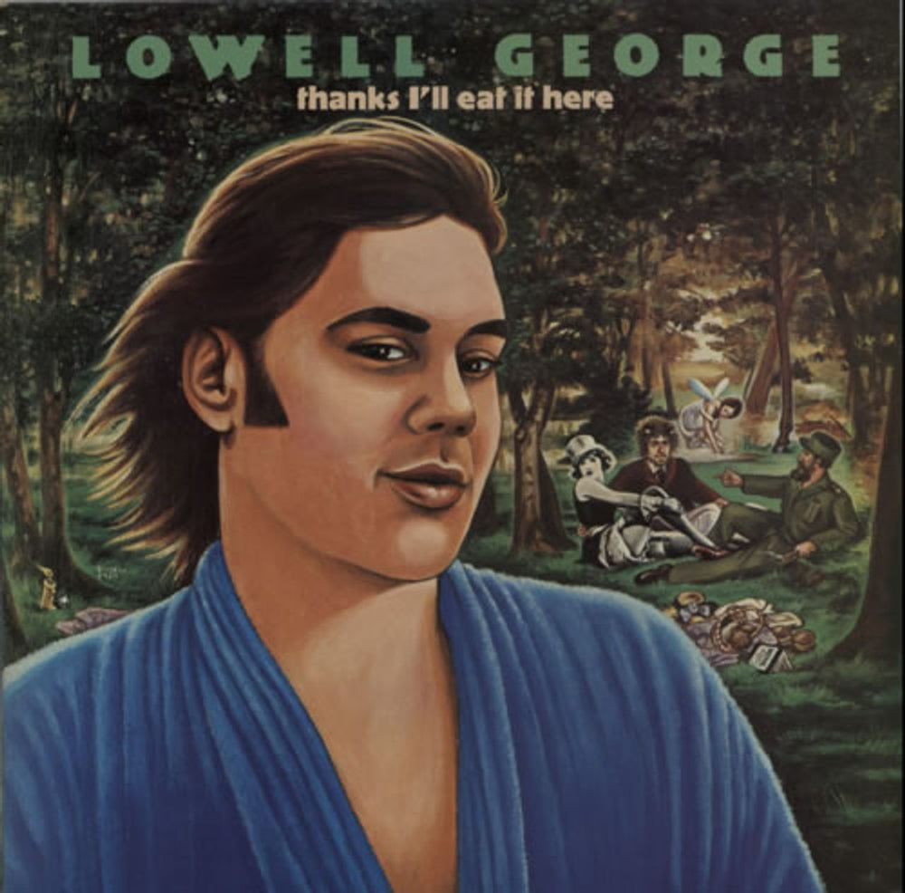 Lowell George Thanks I'll Eat It Here UK vinyl LP album (LP record) K56487