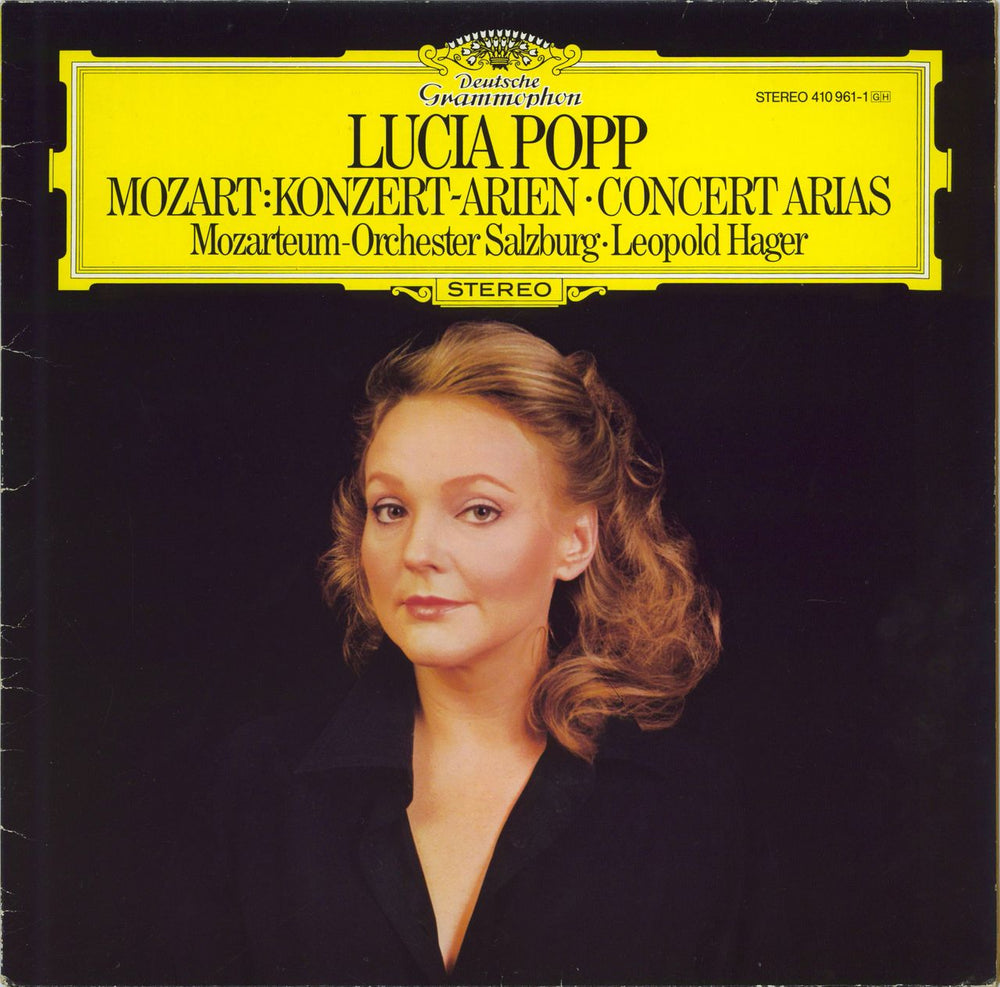 Lucia Popp Mozart: Konzert-Arien German vinyl LP album (LP record) 410961-1