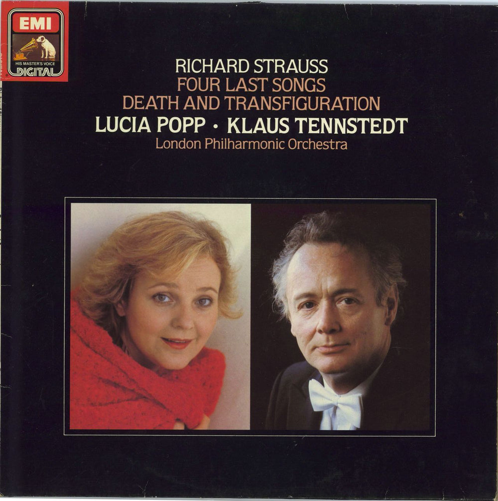 Lucia Popp Richard Strauss: Four Last Songs / Death And Transfiguration German vinyl LP album (LP record) ASD4182