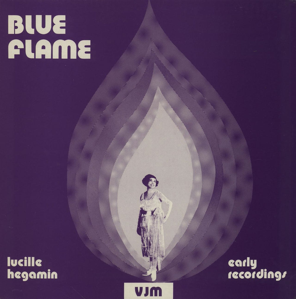 Lucille Hegamin Blue Flame UK vinyl LP album (LP record) VLP50