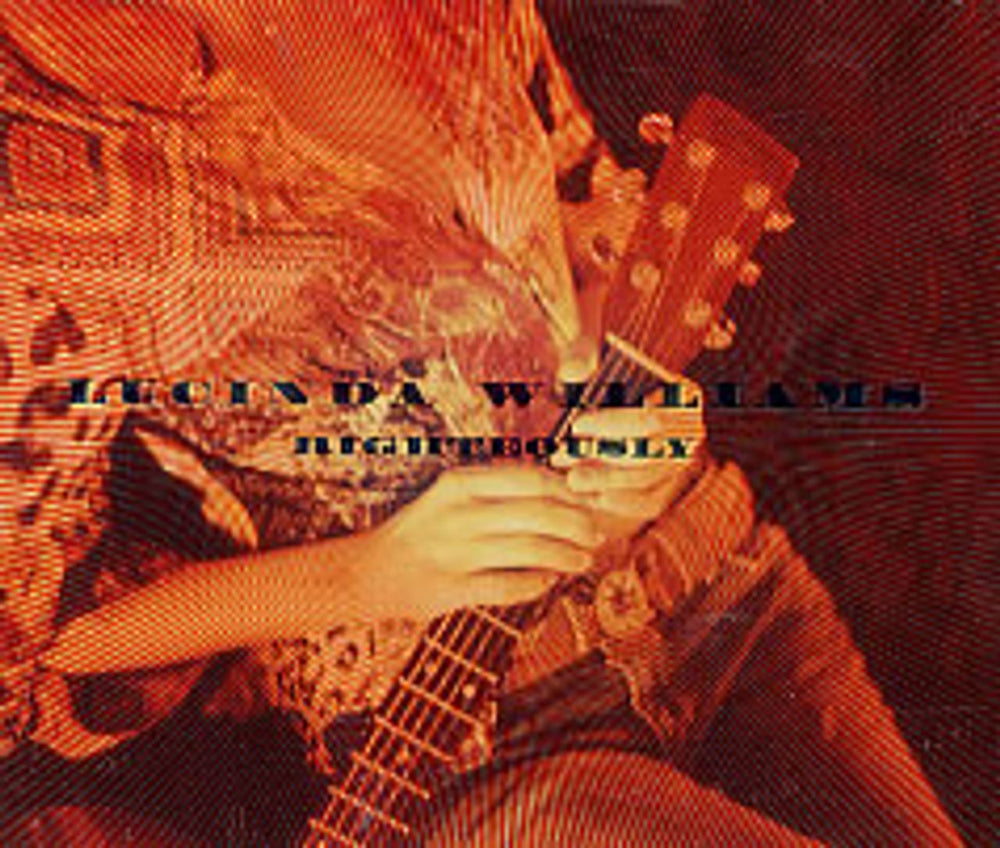 Lucinda Williams Righteously US Promo CD single (CD5 / 5") MRNR-02399-2