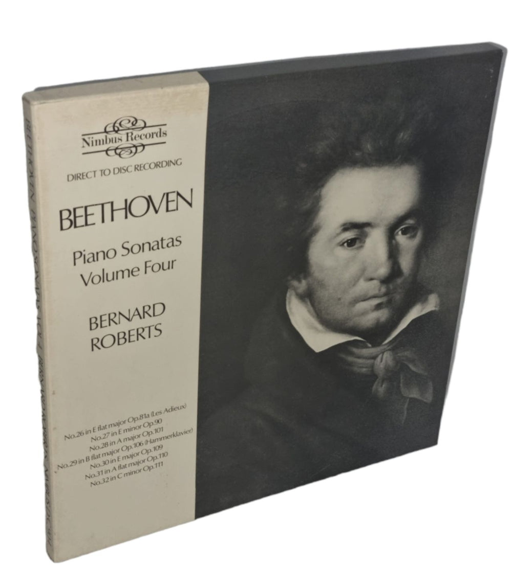 Ludwig Van Beethoven Piano Sonatas Volume Four UK Vinyl Box Set D/C904