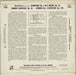 Ludwig Van Beethoven Symphony No. 1 In C Major, Op. 21 / Egmont Overture, Op. 84 / Leonora No. 3 Overture, Op. 72A UK vinyl LP album (LP record)