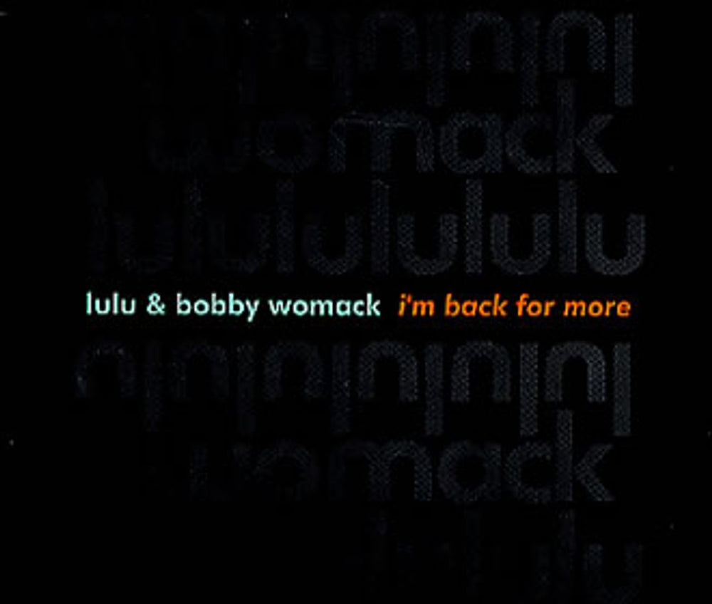 Lulu I'm Back For More UK CD single (CD5 / 5") CDDOME-1002