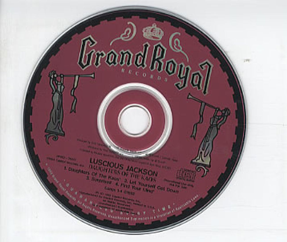 Luscious Jackson Daughters Of The Kaos US Promo CD single (CD5 / 5") DPRO-79277