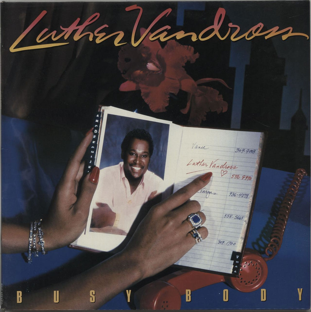 Luther Vandross Busy Body Dutch vinyl LP album (LP record) EPC25608