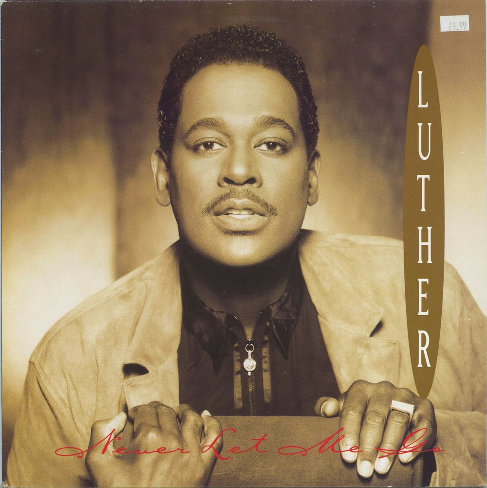 Luther Vandross Never Let Me Go UK vinyl LP album (LP record) EPC4735981