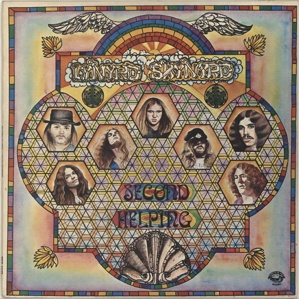 Lynyrd Skynyrd Second Helping UK vinyl LP album (LP record) MCF2547