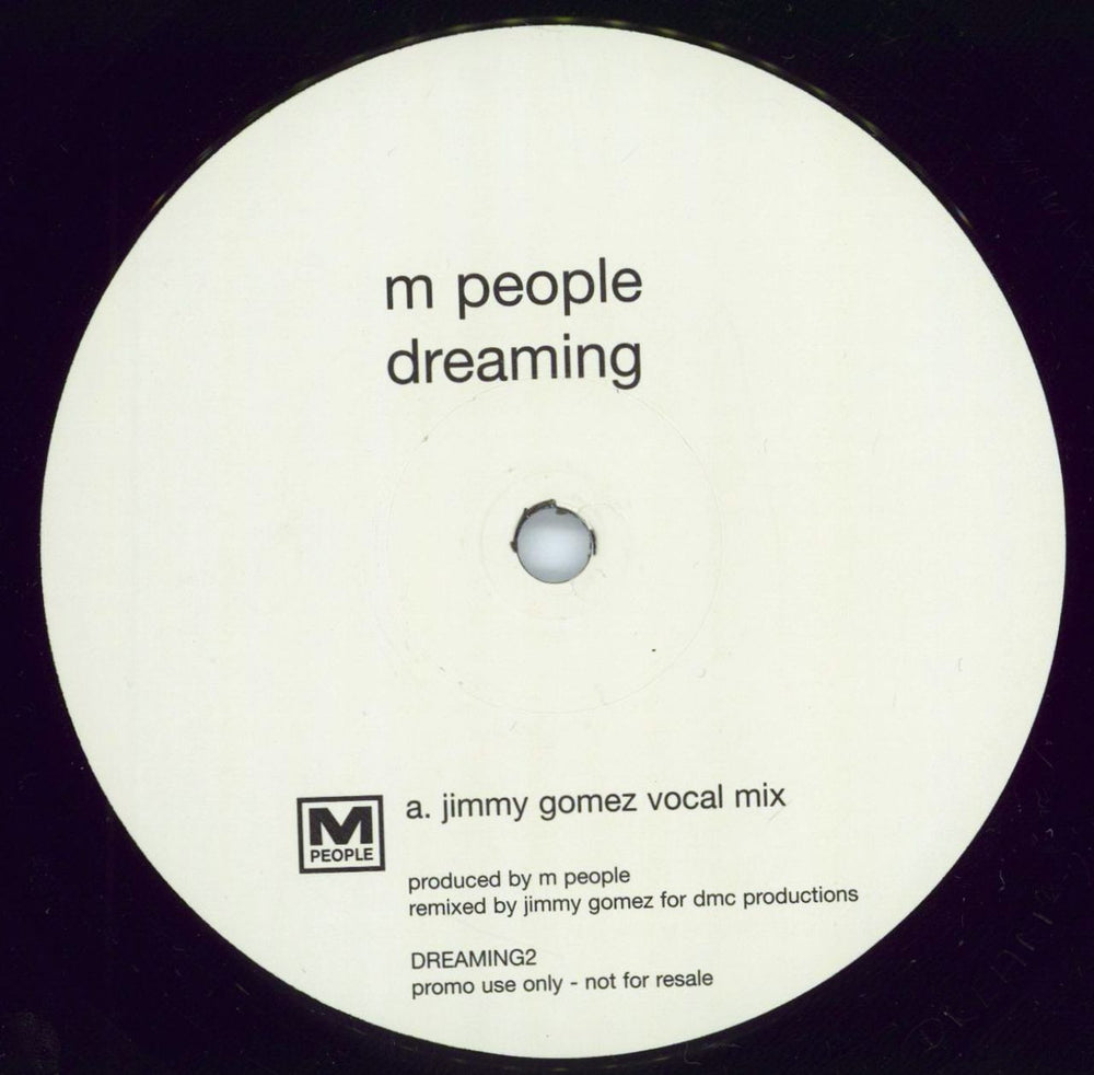 M-People Dreaming UK Promo 12" vinyl single (12 inch record / Maxi-single) DREAMING2