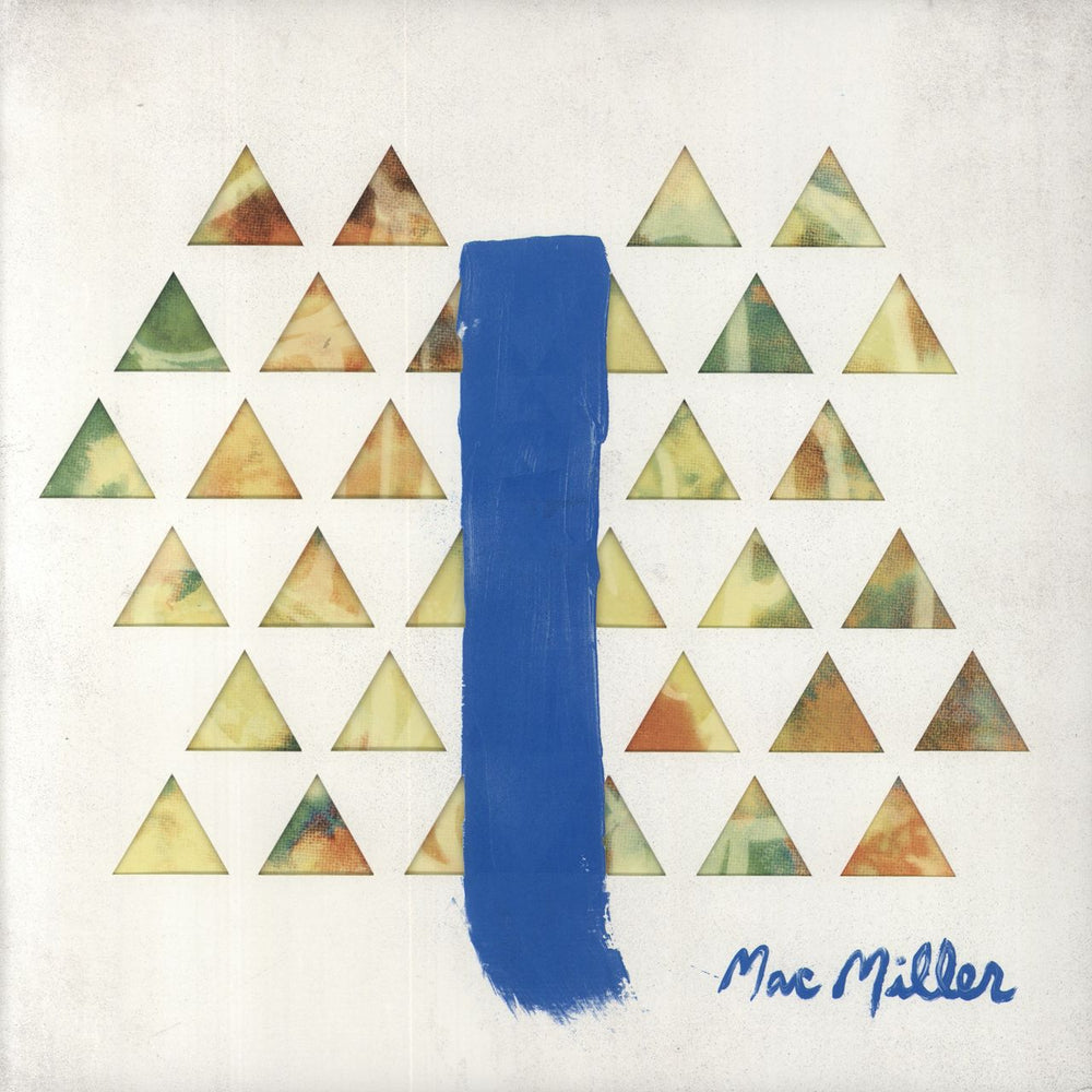 Mac Miller Blue Slide Park - Clear With Blue Swirl Vinyl US 2-LP vinyl record set (Double LP Album) RSTRM-218