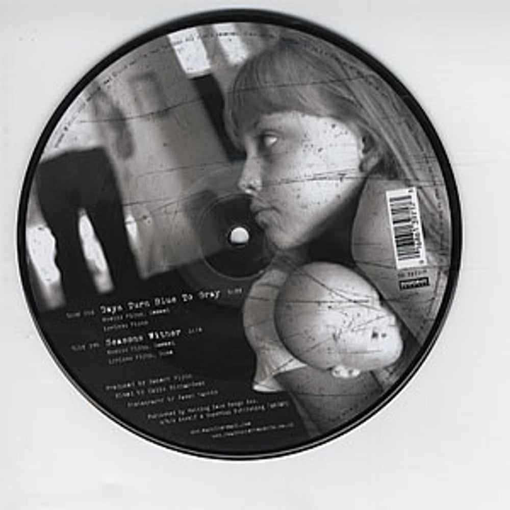 Machine Head Days Turn Blue To Grey UK 7" vinyl picture disc (7 inch picture disc single) MHE7PDA311653