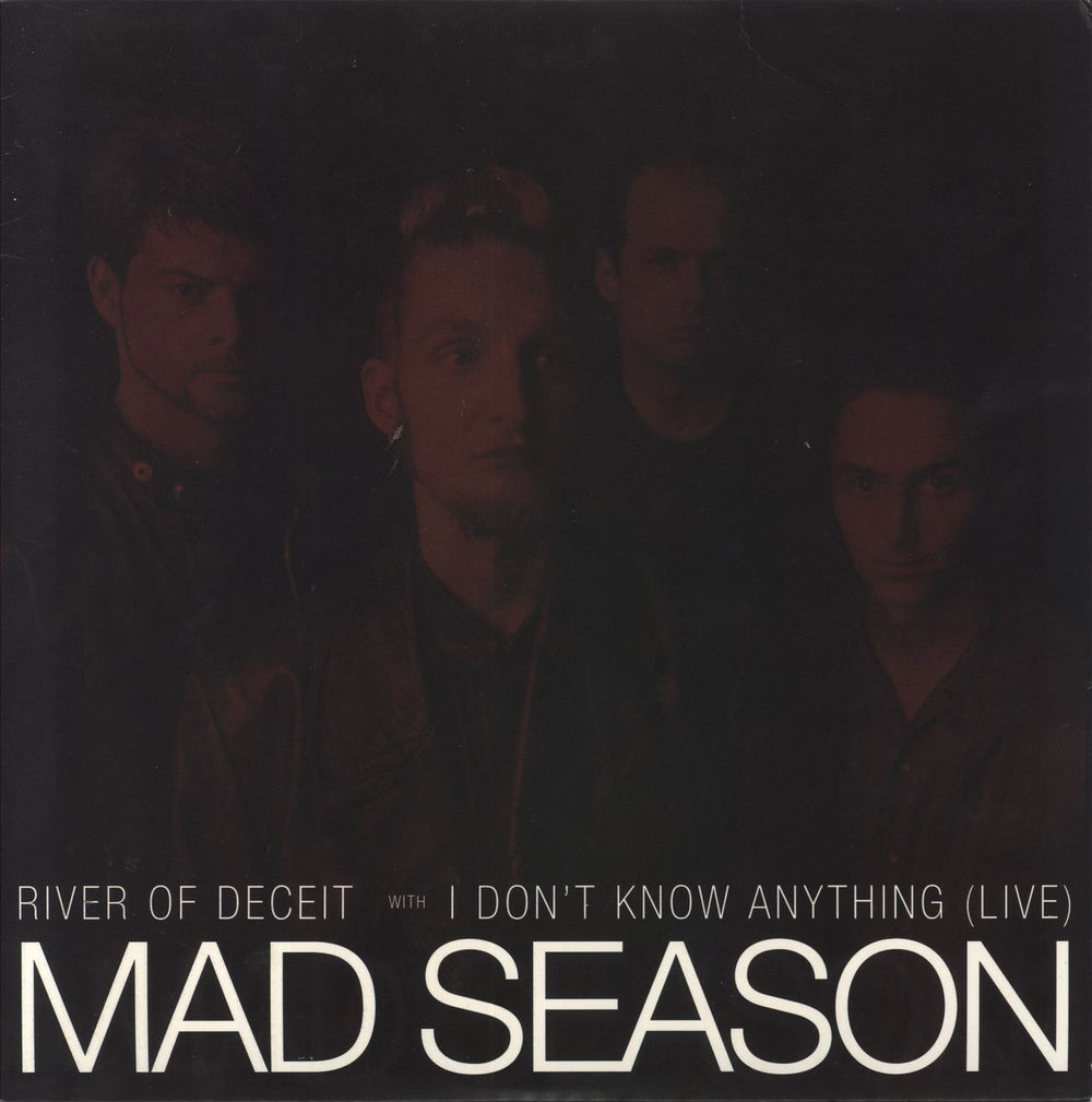 Mad Season River Of Deceit / I Don't Know Anything Live - Red vinyl - RSD US 10" vinyl single (10 inch record) MWR-1264