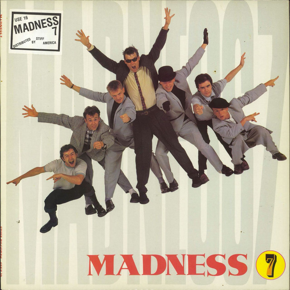 Madness Madness 7 US vinyl LP album (LP record) USE16